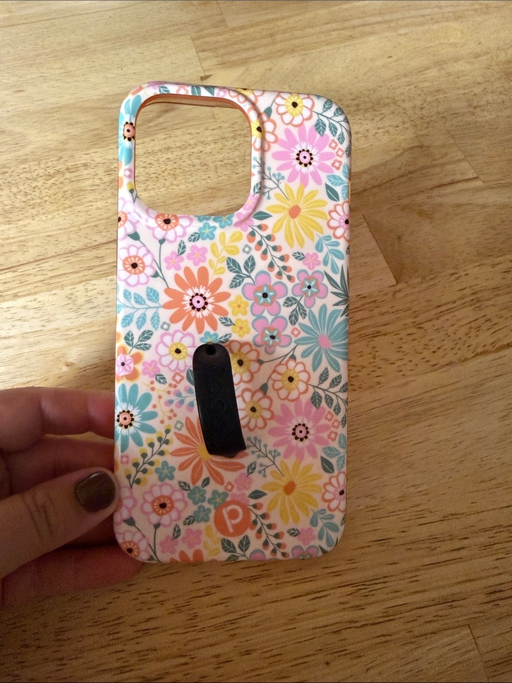 Floral loopy case 15 pro max